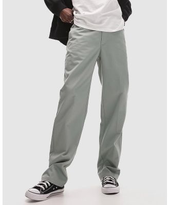 Topman - Relaxed Trousers - Pants (Sage) Relaxed Trousers