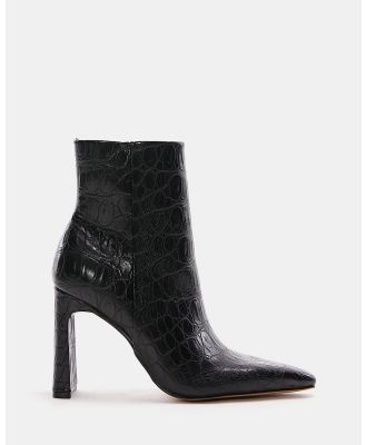 TOPSHOP - Ophelia Pointed High Heel Ankle Boots - Boots (Black) Ophelia Pointed High Heel Ankle Boots