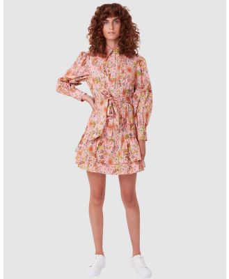 TORANNCE - 9 5 Mini Dress - Printed Dresses (Pink) 9-5 Mini Dress