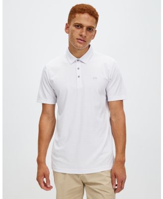 TravisMathew - Freeze Frame Polo Shirt - Shirts & Polos (White) Freeze Frame Polo Shirt
