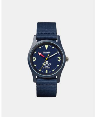 Triwa - Time for Oceans Sea Shepard Deep Blue - Watches (Navy) Time for Oceans Sea Shepard Deep Blue