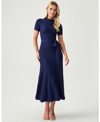 Tussah - Arianne Knit Dress - Dresses (Navy Blue) Arianne Knit Dress