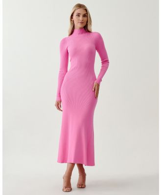 Tussah - Chelsea Knit Dress - Dresses (Bubble Gum Pink) Chelsea Knit Dress