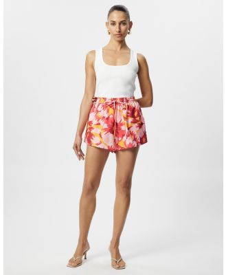 Tussah - Clover Shorts - Shorts (Mango Floral) Clover Shorts