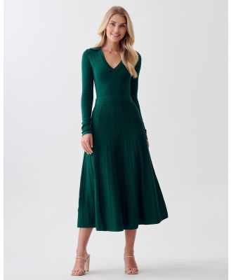 Tussah - Darsha Knit Dress - Dresses (Emerald) Darsha Knit Dress