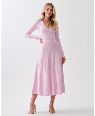 Tussah - Darsha Knit Dress - Dresses (Pale Pink) Darsha Knit Dress