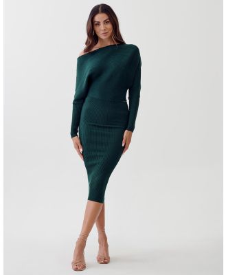 Tussah - Erica Knit Dress - Dresses (Emerald) Erica Knit Dress