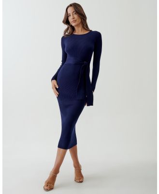 Tussah - Lola Knit Dress - Dresses (Navy Blue) Lola Knit Dress