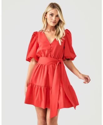 Tussah - Lynda Mini Dress - Dresses (Red) Lynda Mini Dress