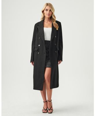 Tussah - Sloane Coat - Coats & Jackets (Black) Sloane Coat