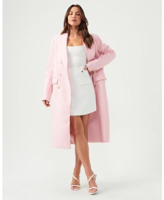 Tussah - Sloane Coat - Coats & Jackets (Pale Pink) Sloane Coat