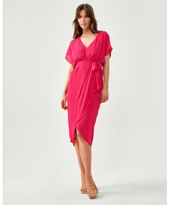 Tussah - Solara Midi Dress - Dresses (Hot Pink) Solara Midi Dress