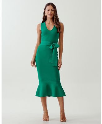 Tussah - Tanya Knit Dress - Dresses (Green) Tanya Knit Dress