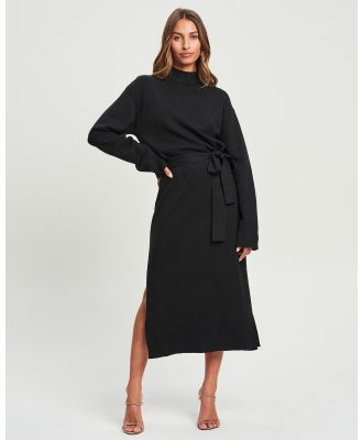 Tussah - Wilma Knit Dress - Dresses (Black) Wilma Knit Dress