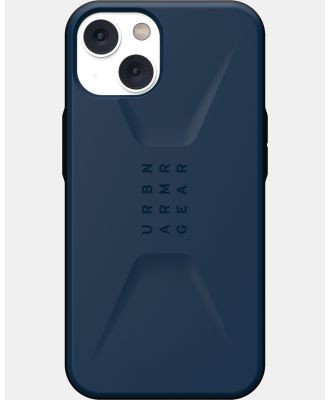 UAG - iPhone 14 Civilian Phone Case - Tech Accessories (Blue) iPhone 14 Civilian Phone Case