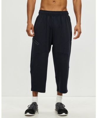 Under Armour - Unstoppable Fleece Baggy Crop Pants - Pants (Black) Unstoppable Fleece Baggy Crop Pants