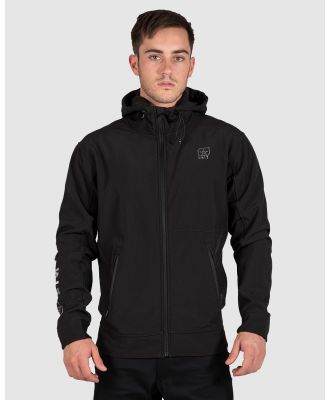 UNIT - Decade Soft Shell Jacket - Coats & Jackets (BLACK) Decade Soft Shell Jacket