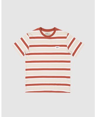 UNIT - UNIT Flight Youth T Shirt - T-Shirts & Singlets (DARK RED) UNIT Flight Youth T-Shirt