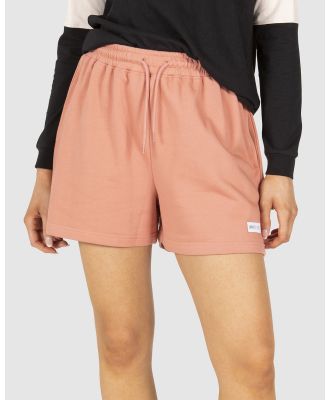 UNIT - UNIT Husky Ladies Fleece Shorts - Shorts (DUSTY ROSE) UNIT Husky Ladies Fleece Shorts