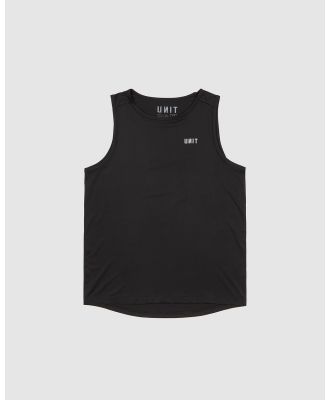 UNIT - UNIT Pro Flex Performance Tank - Muscle Tops (BLACK) UNIT Pro Flex Performance Tank