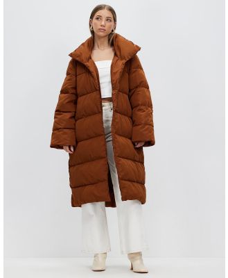Unreal Fur - Dune Coat - Coats & Jackets (Caramel) Dune Coat