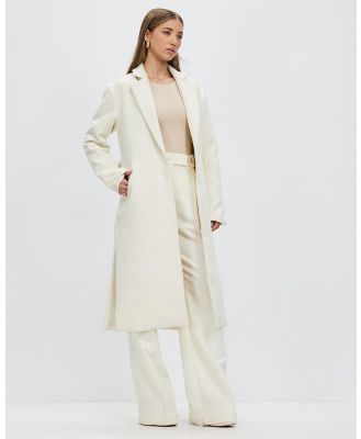 Unreal Fur - Love Affair Coat - Trench Coats (Blanc) Love Affair Coat