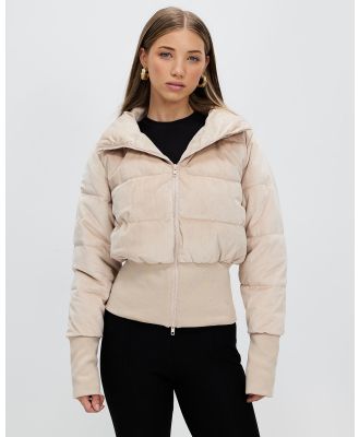 Unreal Fur - New Amsterdam Jacket - Coats & Jackets (Taupe) New Amsterdam Jacket