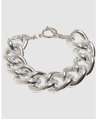 Urban Classics - Flashy Chain Bracelet - Jewellery (silver) Flashy Chain Bracelet