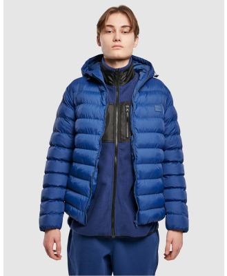 Urban Classics - Hooded Bubble Jacket - Coats & Jackets (Space Blue) Hooded Bubble Jacket