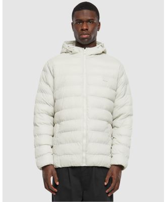 Urban Classics - Hooded Bubble Jacket - Coats & Jackets (Wolf Grey) Hooded Bubble Jacket