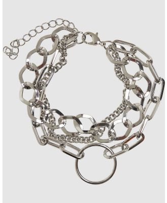 Urban Classics - Ring Layering Bracelet - Jewellery (silver) Ring Layering Bracelet