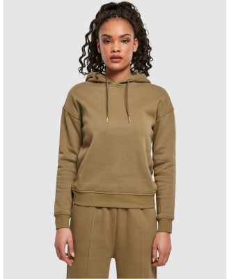 Urban Classics - UC Ladies Casual Sweat Hoody - Jumpers & Cardigans (Tini Olive) UC Ladies Casual Sweat Hoody