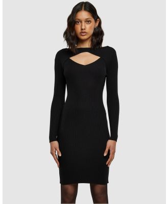 Urban Classics - UC Ladies Cut Out Dress - Bodycon Dresses (Black) UC Ladies Cut Out Dress