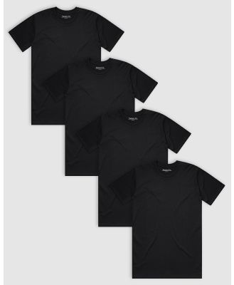 Vacancy Co - 4 Pack Vacant Tee   Youth - Short Sleeve T-Shirts (Multi) 4-Pack Vacant Tee - Youth