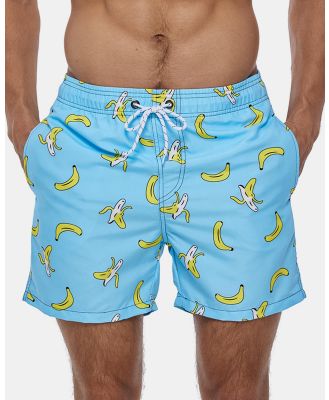 Vacancy Co - Banana Colada Swim Short - Shorts (Blue) Banana Colada Swim Short