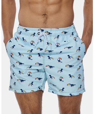 Vacancy Co - Toucan Swim Short - Shorts (Blue) Toucan Swim Short