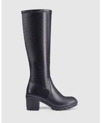 Verali - Genna Tall Boots - Boots (Black Stretch) Genna Tall Boots