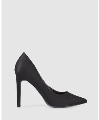 Verali - Harolina High Heel Pumps - All Pumps (Black Micro) Harolina High Heel Pumps