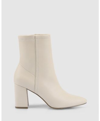 Verali - Max Stretch Ankle Boots - Boots (Bone Stretch) Max Stretch Ankle Boots