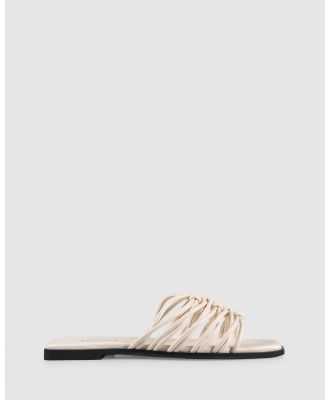 Verali - Roxy - Sandals (Cream Smooth) Roxy