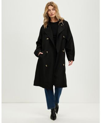 Vero Moda - Doreen Trenchcoat - Coats & Jackets (Black) Doreen Trenchcoat