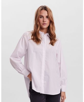 Vero Moda - Ella Shirt - Coats & Jackets (White) Ella Shirt