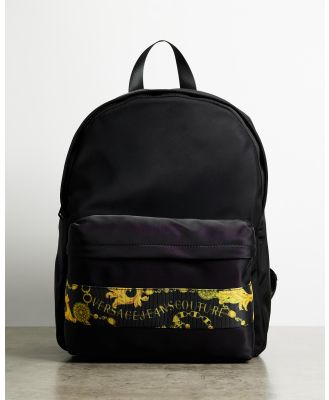 Versace Jeans Couture - Backpack Bag - Backpacks (Black & Gold) Backpack Bag