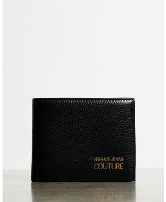 Versace Jeans Couture - Bifold Wallet - Wallets (Black Gold) Bifold Wallet