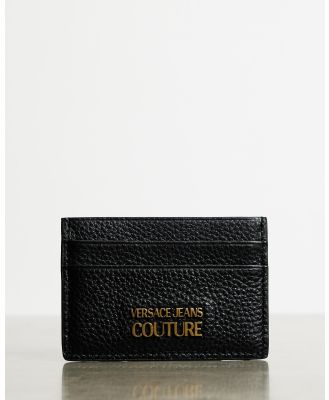 Versace Jeans Couture - Cardholder Wallet - Wallets (Black) Cardholder Wallet