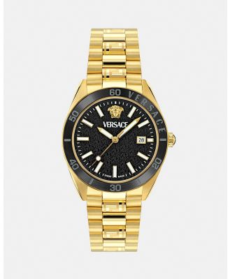Versace - V Dome - Watches (Black Dial) V Dome