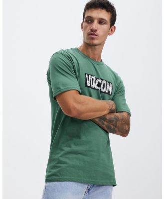 Volcom - Chaindrive Short Sleeve  Tee - T-Shirts & Singlets (Fir Green) Chaindrive Short Sleeve  Tee