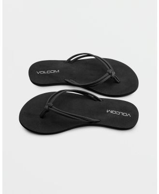 Volcom - Forever And Ever II Sandals - Sandals (Black) Forever And Ever II Sandals