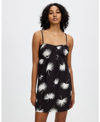 Volcom - Palm Things Dress - Dresses (Black White) Palm Things Dress