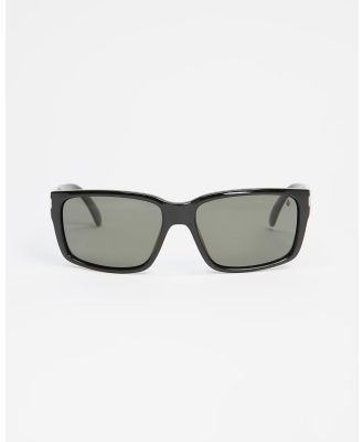 Volcom - Stoneage Sunglasses Gloss Black - Sunglasses (Grey) Stoneage Sunglasses Gloss Black